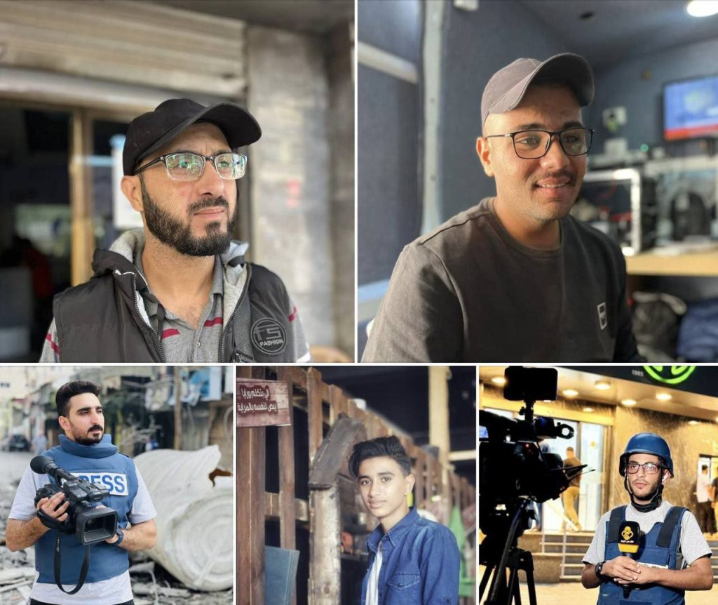 killing of five journalists in Gaza 25dic24