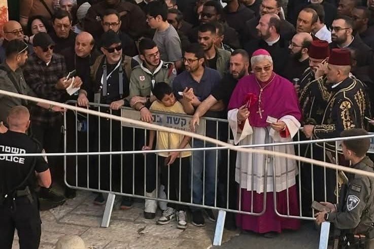 Holy Saturday restrictions Jerusalem 19abr25
