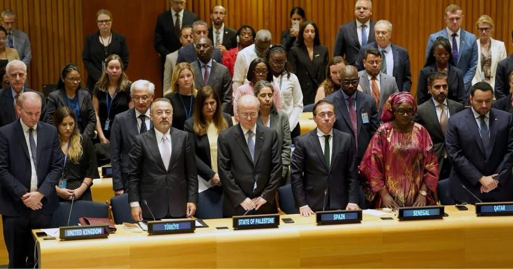 Palestine UN conference on the Two-State Solution