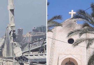 La Ocupación bombardea la Iglesia de la Sagrada Familia, la única iglesia católica de Gaza