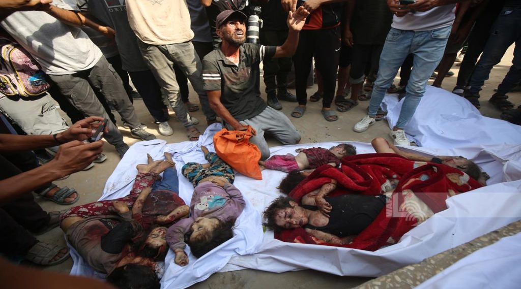 two massacres Khan Yunis and Gaza City 12ago25