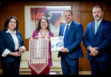 subsecretario del Ministerio de Educación de Palestina, Dr. Nafeh Assaf