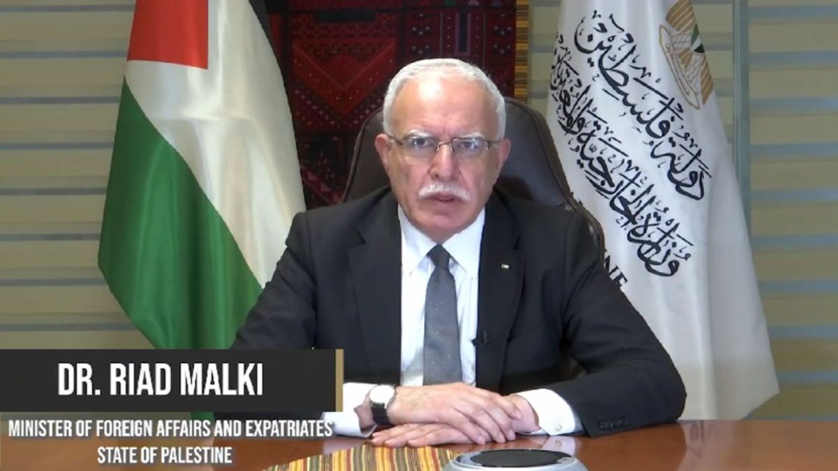 Declaración de Riad Malki sobre medidas CIJ