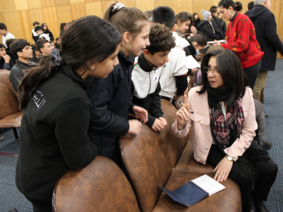 Visita Colegio Árabe